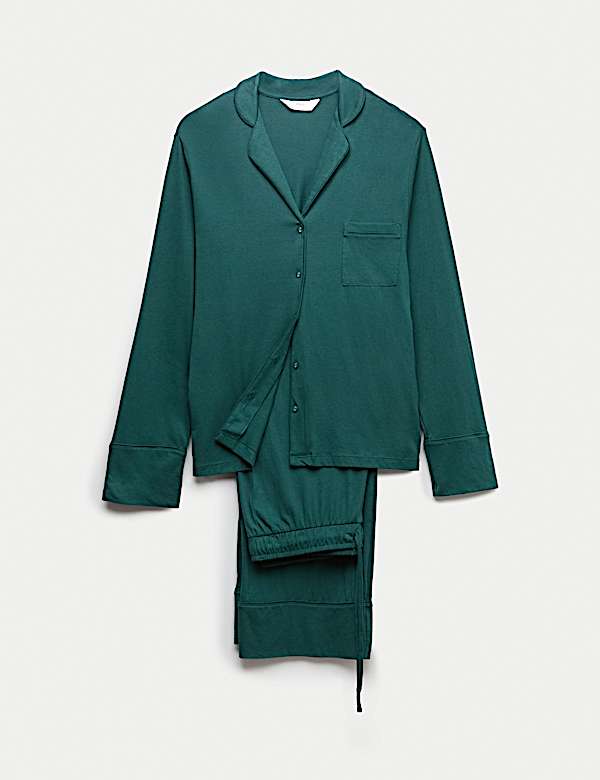 Cotton Modal Revere Pyjama Set - NZ