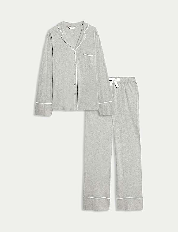 Cotton Modal Revere Pyjama Set - IL
