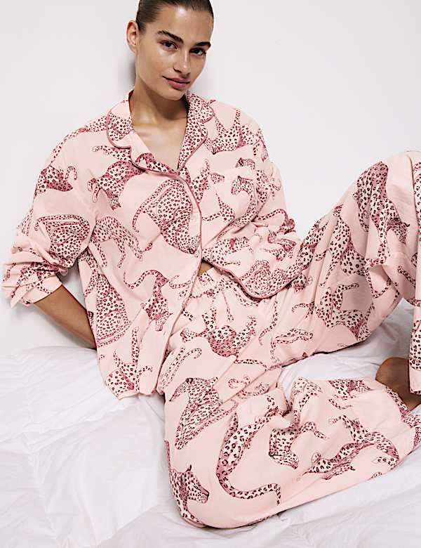 ANIMAL PRINT SLUB CAMBRIC LSLL REVERE