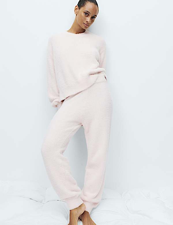 Ensemble pyjama en maille plumes - LU