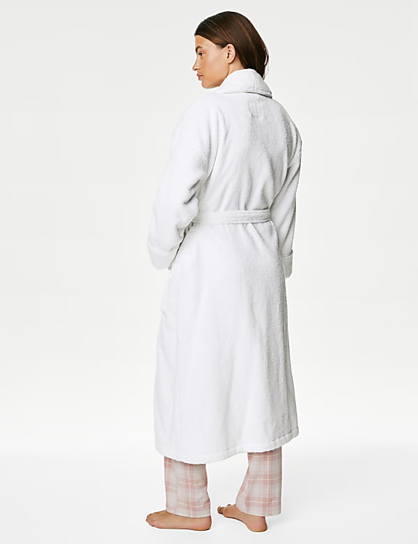 Robe de chambre 100&nbsp;% coton &eacute;ponge - LU