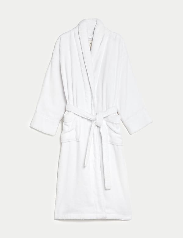 Robe de chambre 100&nbsp;% coton &eacute;ponge - LU