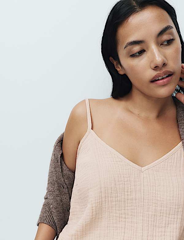 Muslin Cami Shortie Pyjama Set