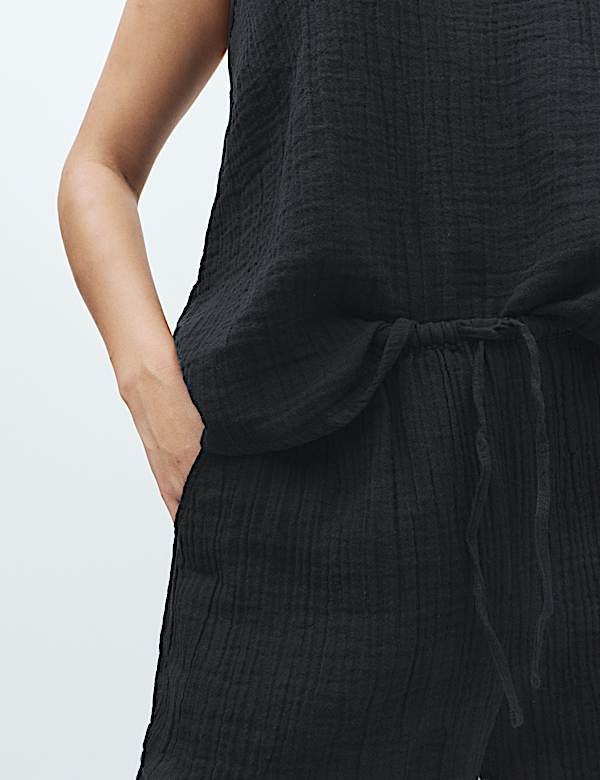 Muslin Cami Shortie Pyjama Set - AU