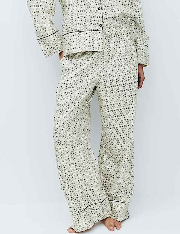 Pure Cotton Sateen Printed Pyjama Set