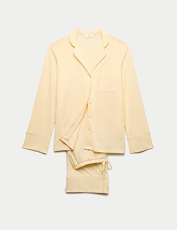 Cotton Modal Revere Pyjama Set - NL