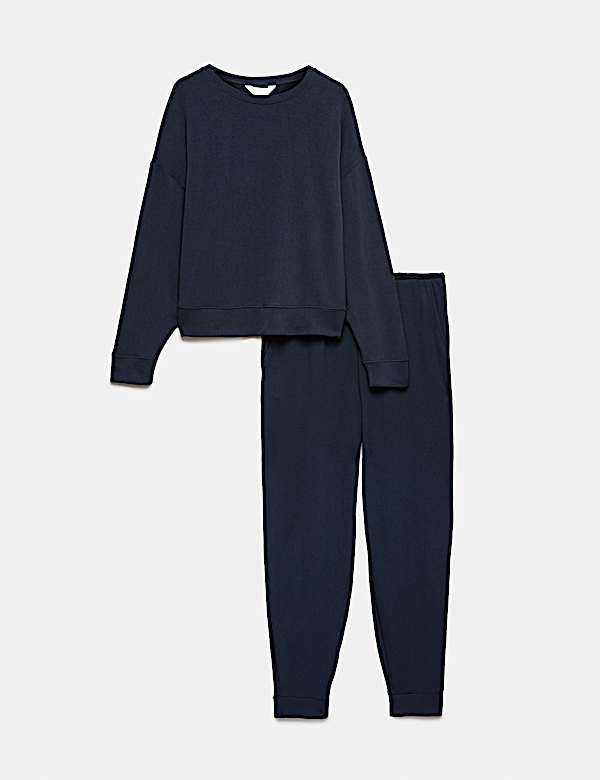 Flexifit&trade; Cuffed Leg Lounge Pyjama Set - HU