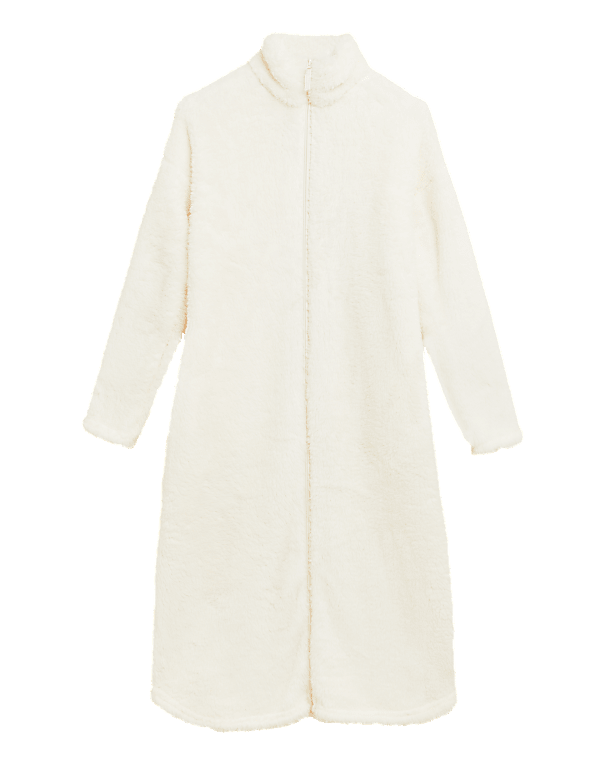 Fleece Long Dressing Gown