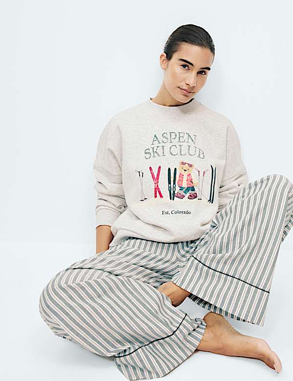 Ensemble pyjama de No&euml;l familial assorti &agrave; motif Spencer Bear&trade; - CA