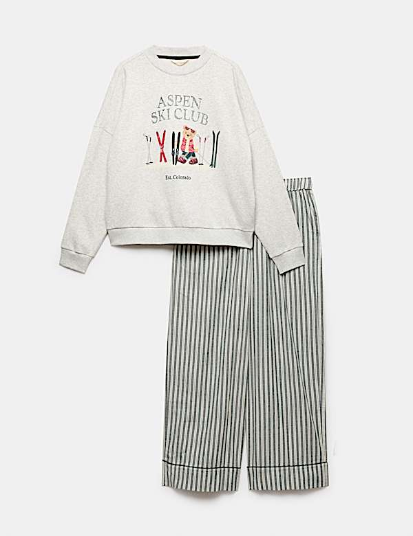 Ensemble pyjama de No&euml;l familial assorti &agrave; motif Spencer Bear&trade; - CA