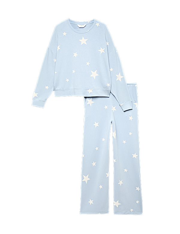 Flexifit&trade; Printed Wide Leg Lounge Set