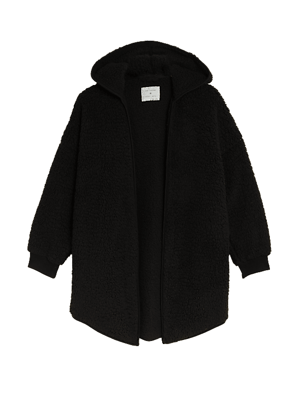 Teddy Borg Hooded Cardigan