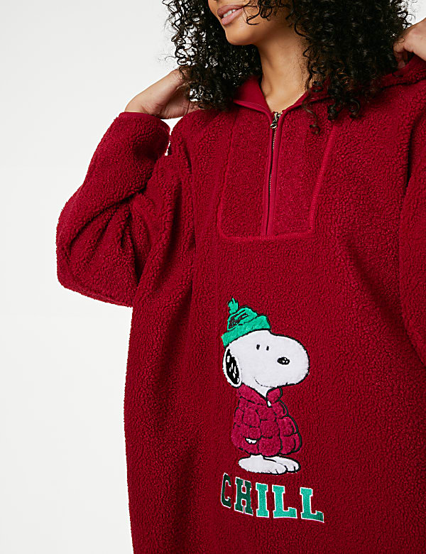 Fleece Snoopy&trade; Lounge Hoodie - JO