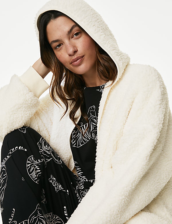 Teddy cardigan womens clearance