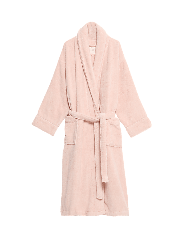 Pure Cotton Towelling Dressing Gown