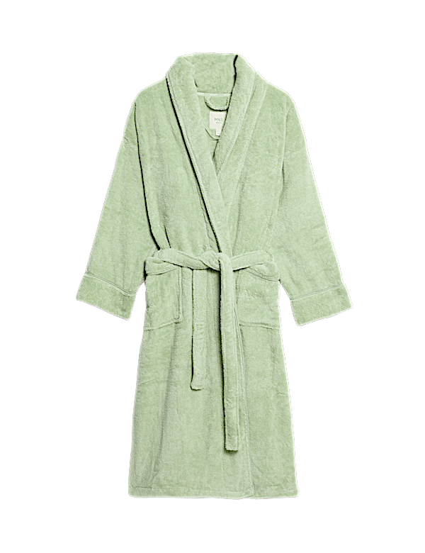 Pure Cotton Towelling Dressing Gown