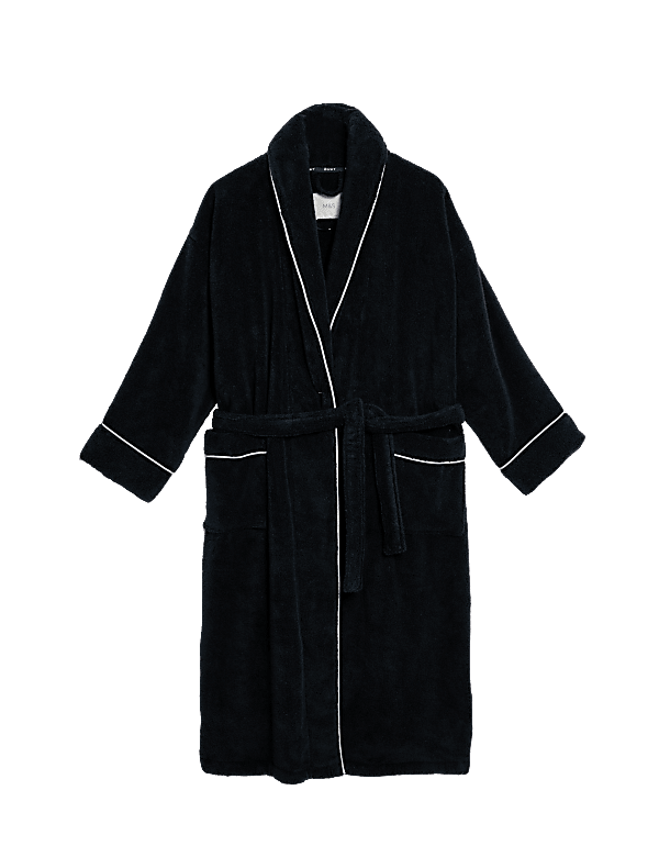 Pure Cotton Towelling Dressing Gown