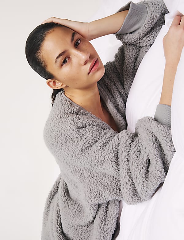 Teddy Fleece Dressing Gown