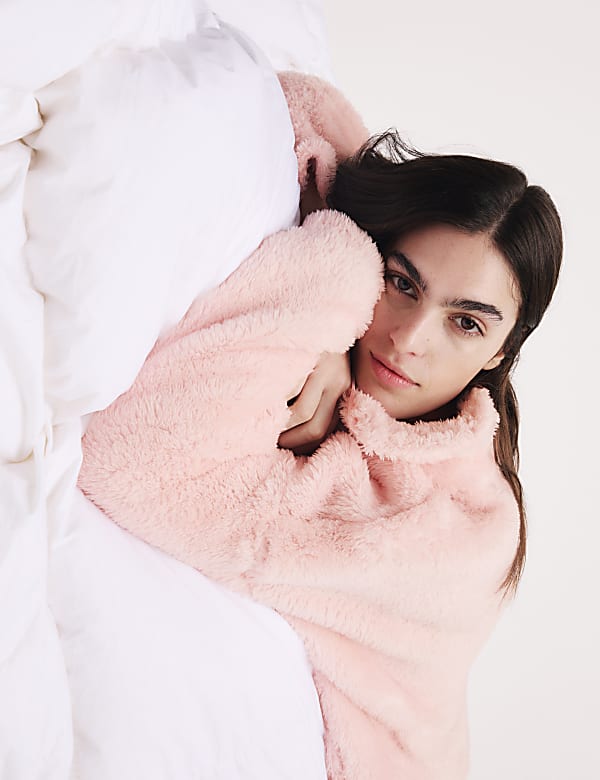 Fleece Full Zip Dressing Gown - FI