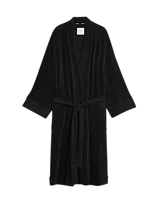 Body Soft Feather Knit Dressing Gown