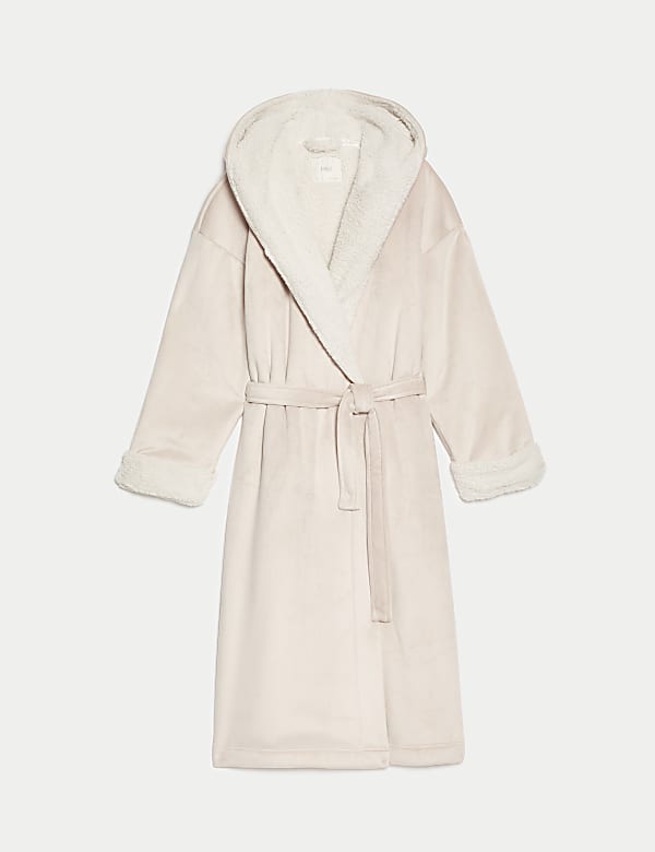 Hoodie dressing gown sales