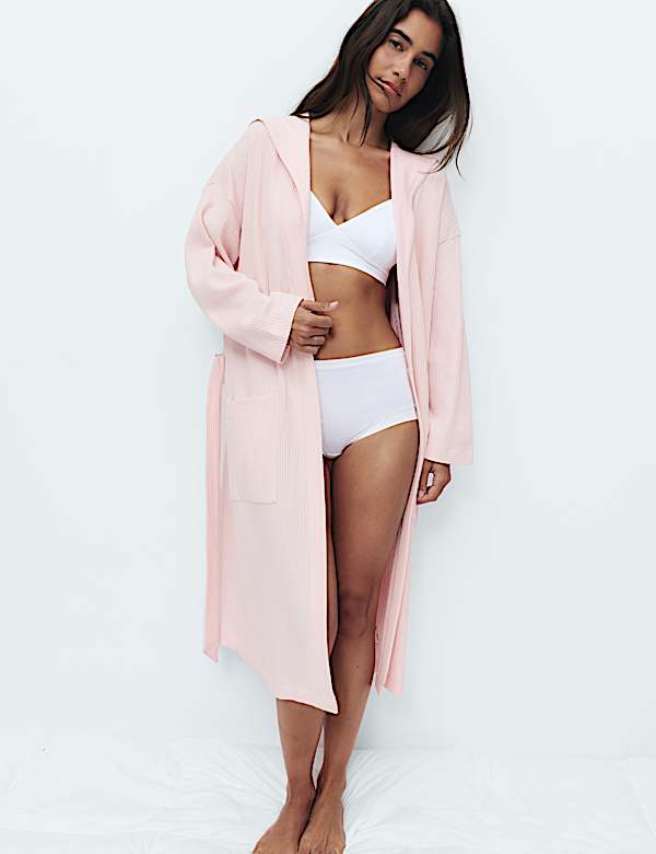 Jersey Waffle Dressing Gown - CZ