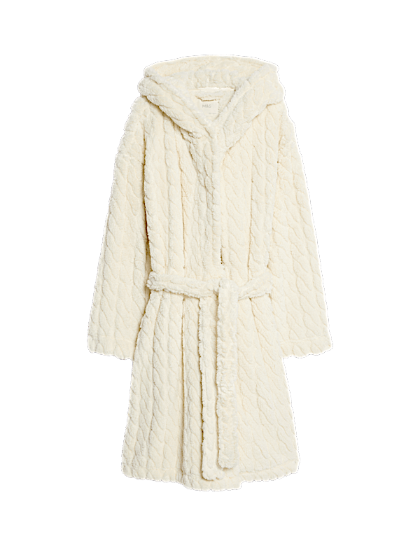 Jacquard Short Dressing Gown