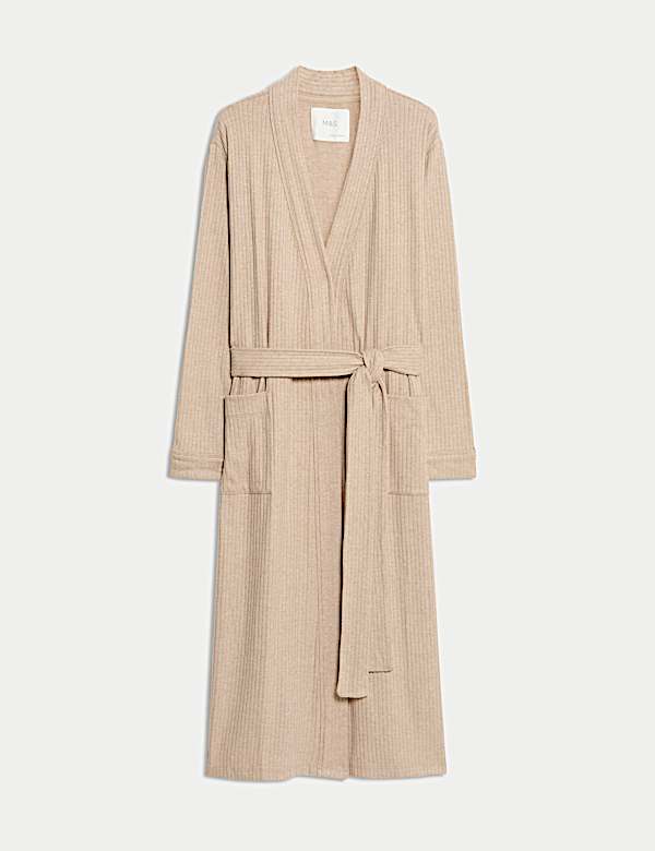 Wide Ribbed Dressing Gown - SI