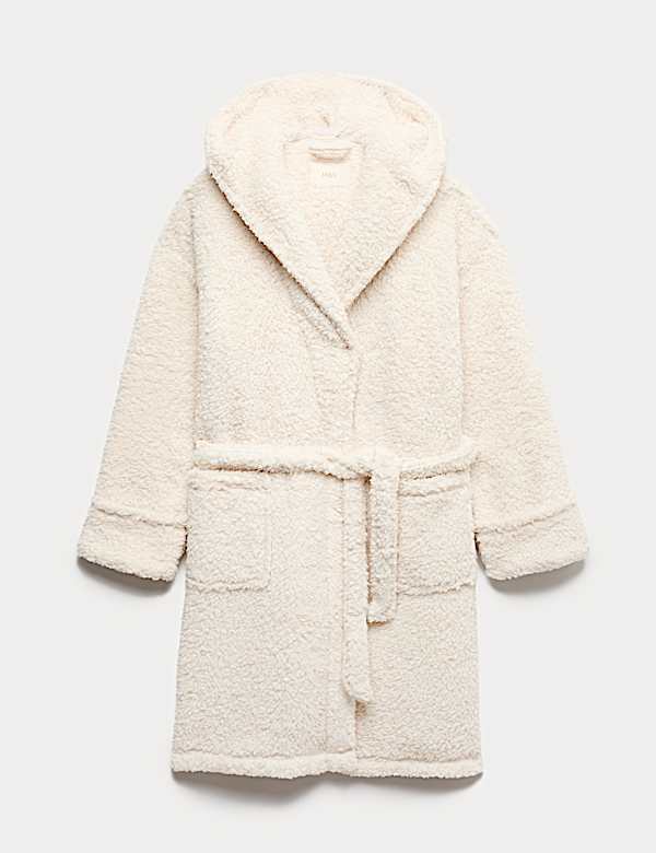 Borg Short Dressing Gown - LU