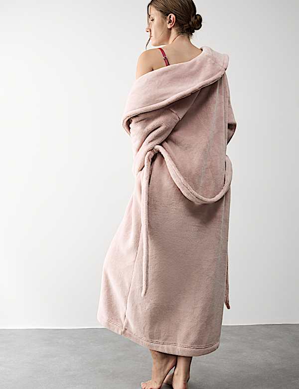 Premium Short Pile Dressing Gown - DK