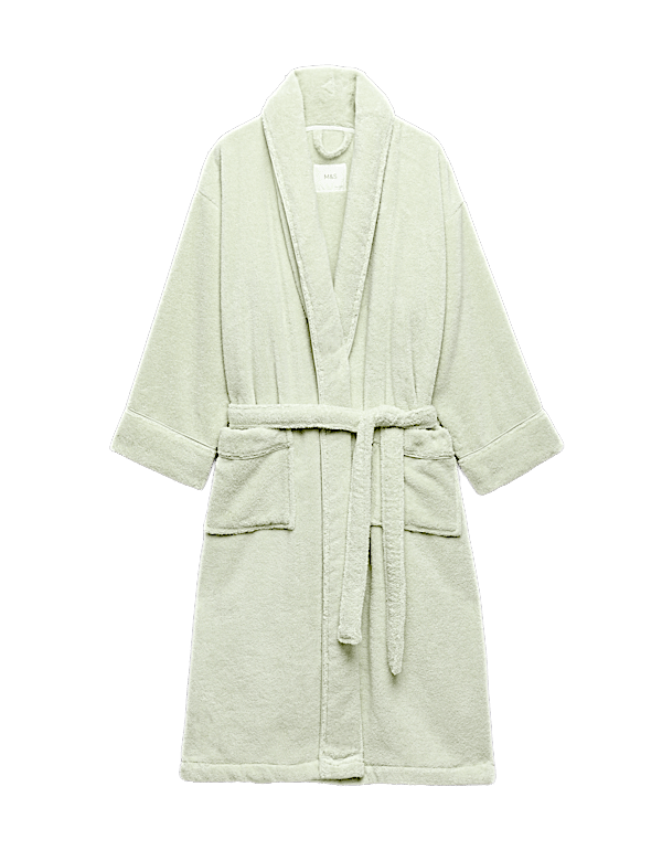 Pure Cotton Towelling Dressing Gown