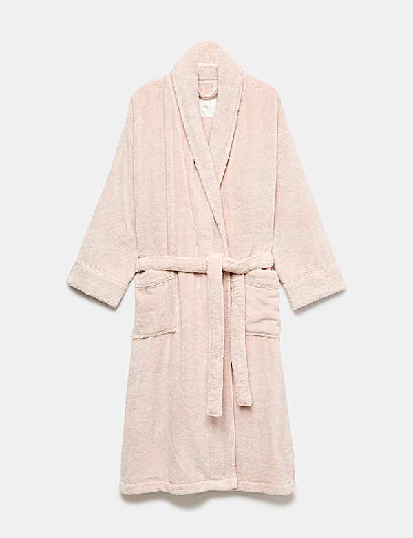 Robe de chambre 100 % coton &eacute;ponge - BE