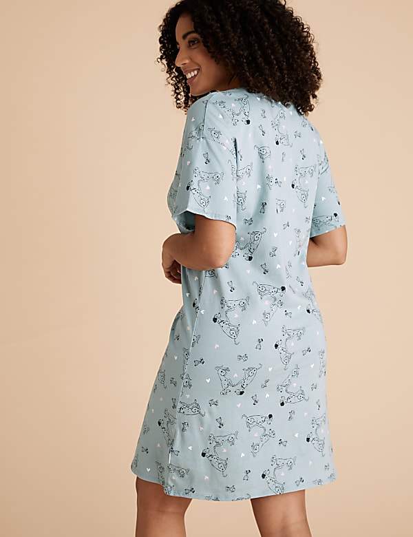 Pure Cotton 101 Dalmatians Short Nightdress