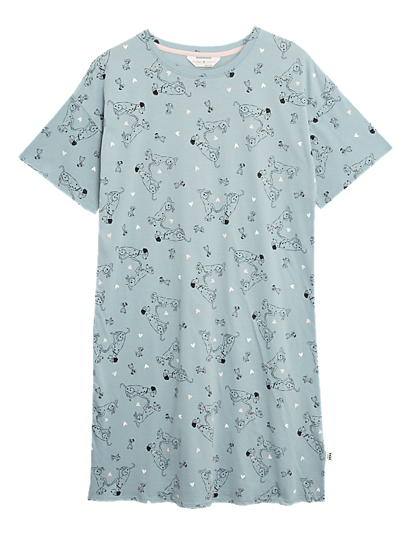 Pure Cotton 101 Dalmatians Short Nightdress