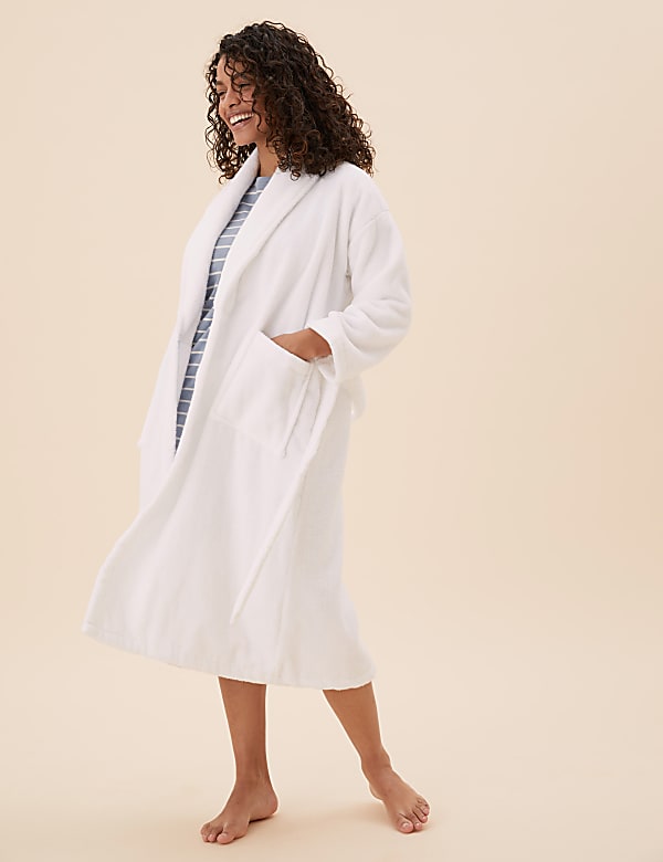 Cotton Striped Short Nightdress