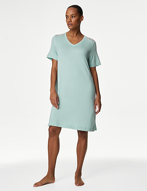 Body Soft™ Lace Trim Nightdress