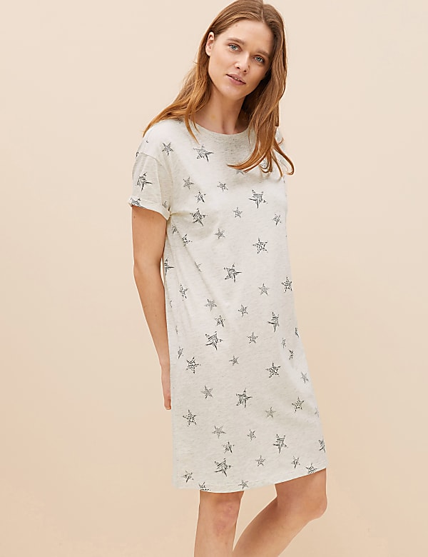 Cotton Rich Star Nightdress