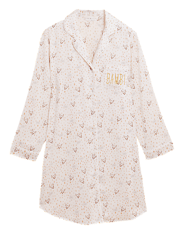 Satin Bambi™ Short Nightshirt