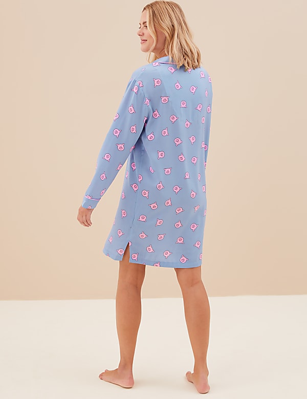 Satin Percy Pig™ Short Nightshirt