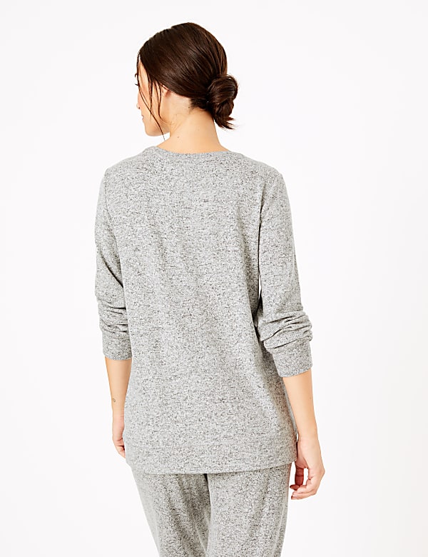 Crew Neck Lounge Top