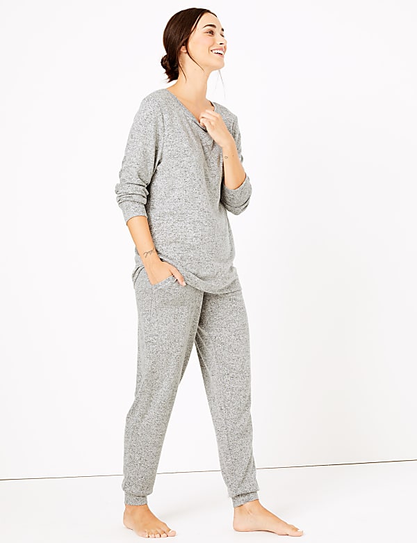 Crew Neck Lounge Top
