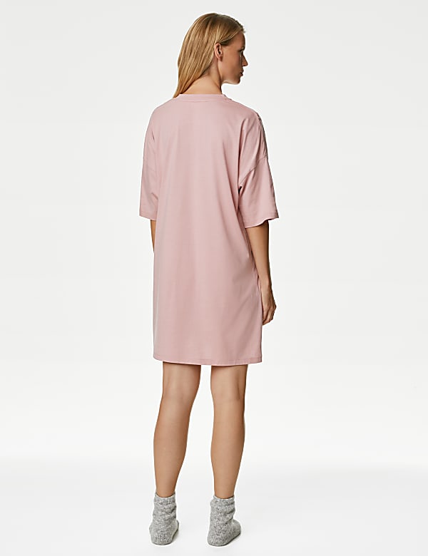 Cotton Modal Love Slogan Nightdress