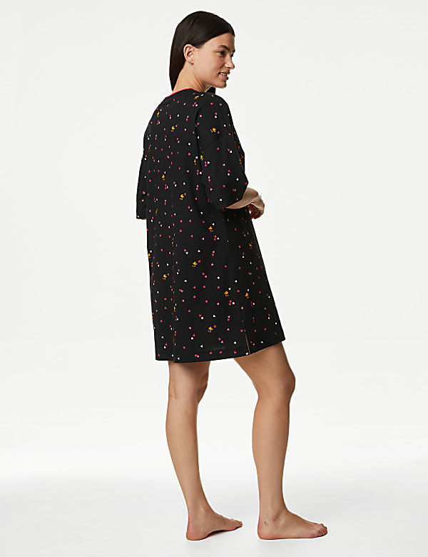 Pure Cotton Snoopy™ Heart Print Nightdress