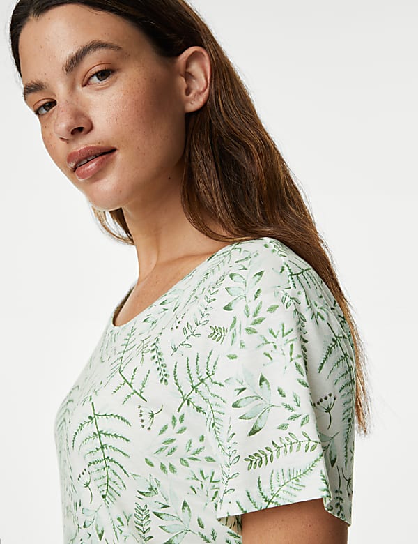Cool Comfort™ Cotton Modal Printed Nightdress