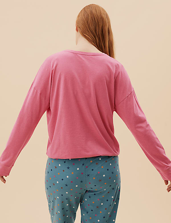 2pk Cotton Rich Worry Less and Brunch Tops
