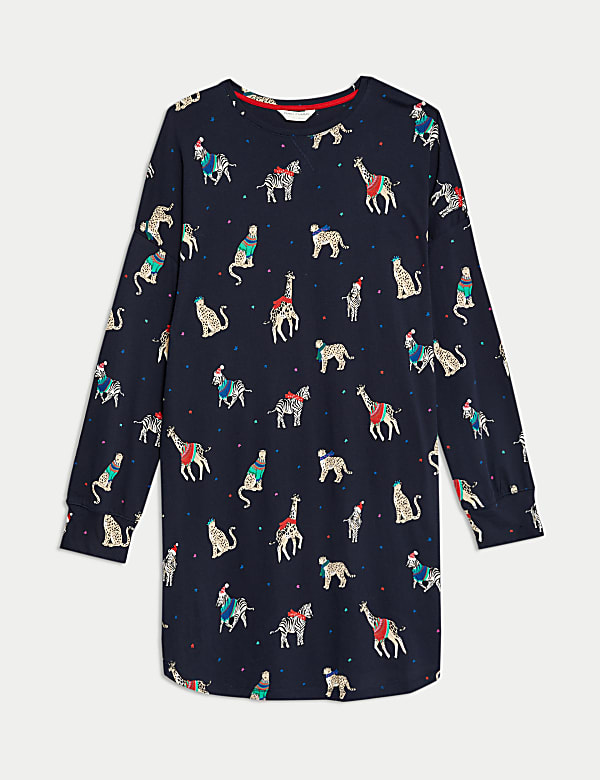 Women's Animal Party Family Christmas Nightdress - TW
