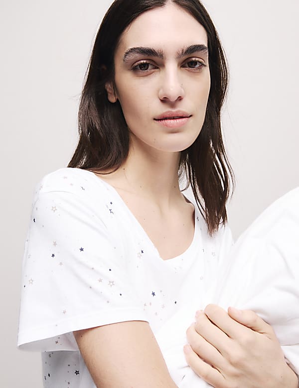 Cool Comfort&trade; Star Nightdress - RO