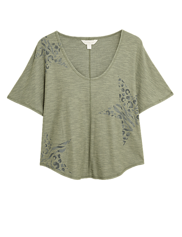 Flexifit™ Lounge Star Print Top