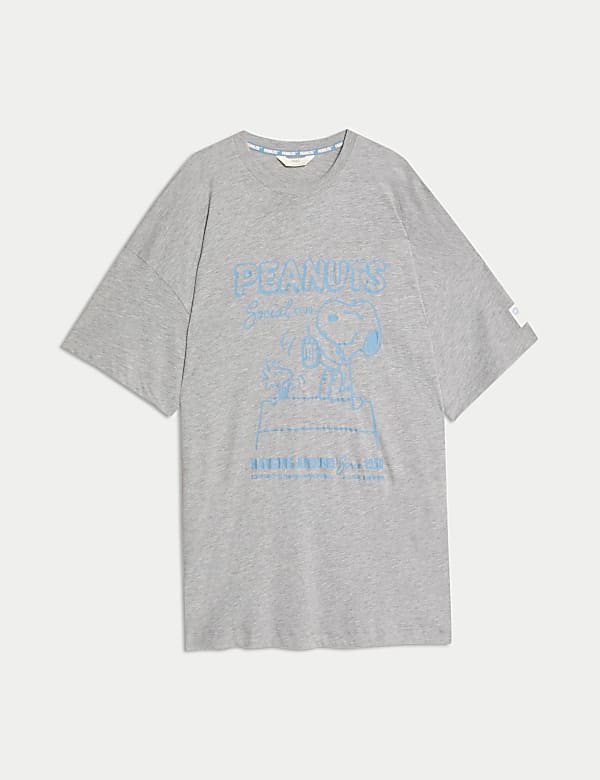 Cotton Modal Snoopy&trade; Graphic Nightshirt - KG