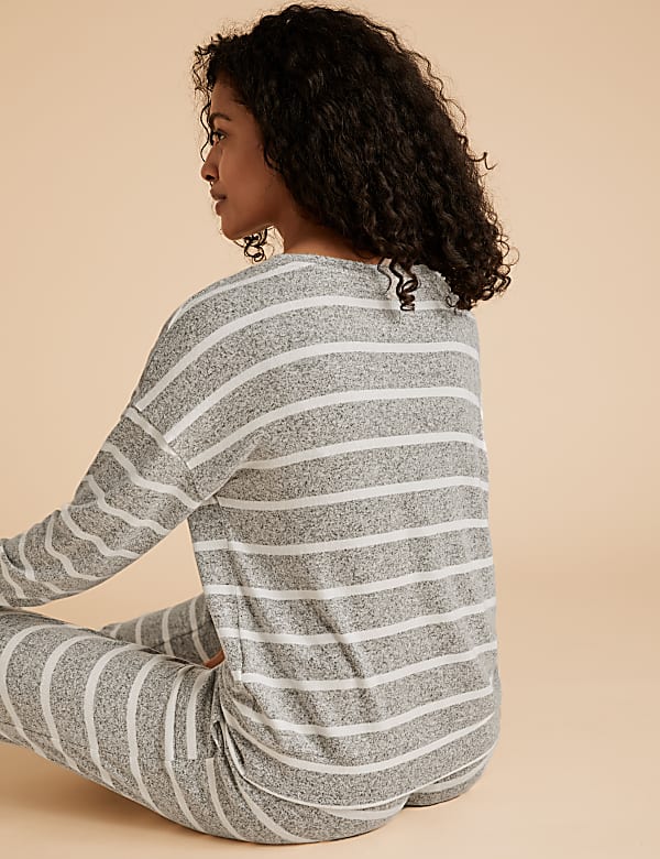Cosy Striped Lounge Sweatshirt